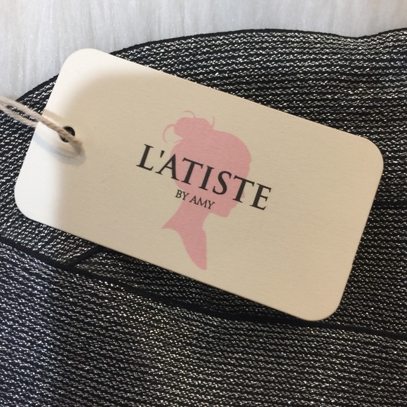 L’ATISTE Sparkle Strapless Dress NWT - Picture 3 of 7